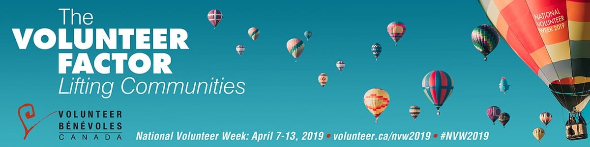 How to Celebrate National Volunteer Week in Canada 2019
