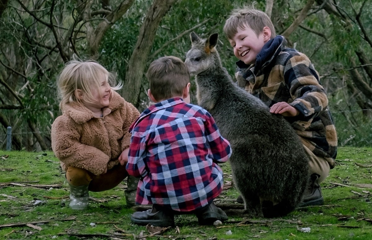 Kids Learning Empathy in Nature