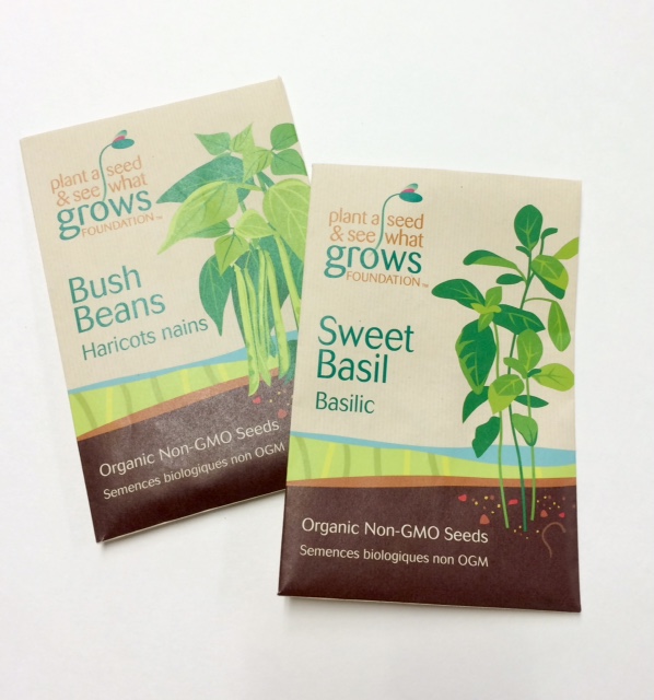 PAS Seed Packs Bush Beans & Basil